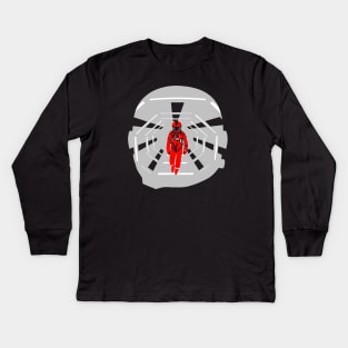 A space odissey Kids Long Sleeve T-Shirt